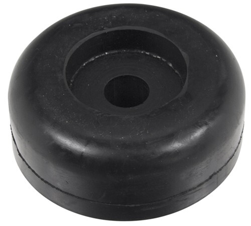 Yates Endcap for Boat Trailer Rollers - Heavy-Duty Rubber 