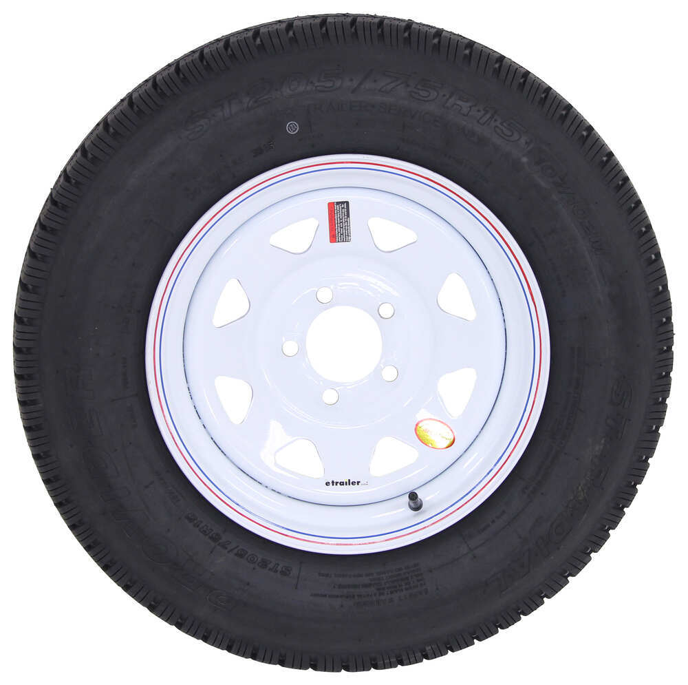 OEM Chrome Mastercraft 15/" Aluminum Trailer Wheel 6H
