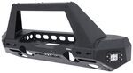 Aries TrailChaser Front Bumper w/ LED Lights - Aluminum - Angular Bull Bar - Black