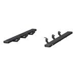 Aries NovaTrac Running Boards - 6" Wide - Black Powder Coat Steel - 75" Long
