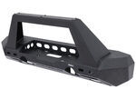 Aries TrailChaser Front Bumper - Aluminum - Angular Bull Bar - Black