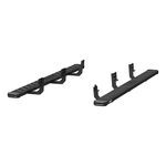 Aries NovaTrac Running Boards - 6" Wide - Black Powder Coat Steel - 85" Long