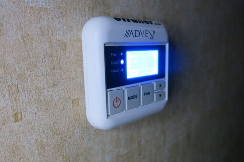 Air Distribution Box w/ Wall-Mounted Thermostat for Advent Air RV Air Conditioners - White Advent Air Accessories and Parts ACRG15 | Advent Air Thermostat Wiring Diagram | | etrailer.com