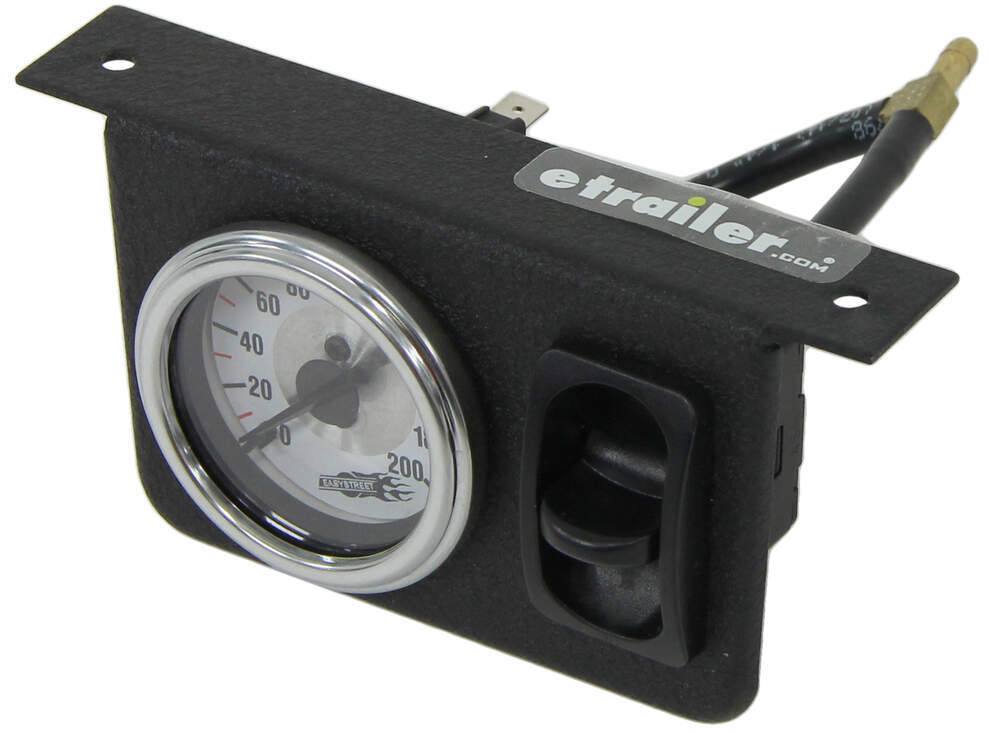 Air Lift 26161 PN Single Needle Gauge Panel With One Manual Paddle