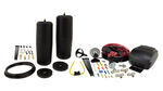 Air Lift 1000 Heavy Duty Air Helper Springs with Analog Standard Duty Air Compressor - Rear