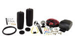 Air Lift 1000 Heavy Duty Air Helper Springs with Analog Standard Duty Air Compressor - Rear