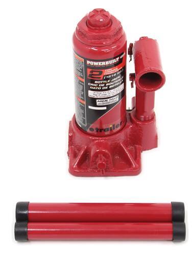 Compare 2 Ton Floor Jack Vs Powerbuilt Bottle Etrailer Com