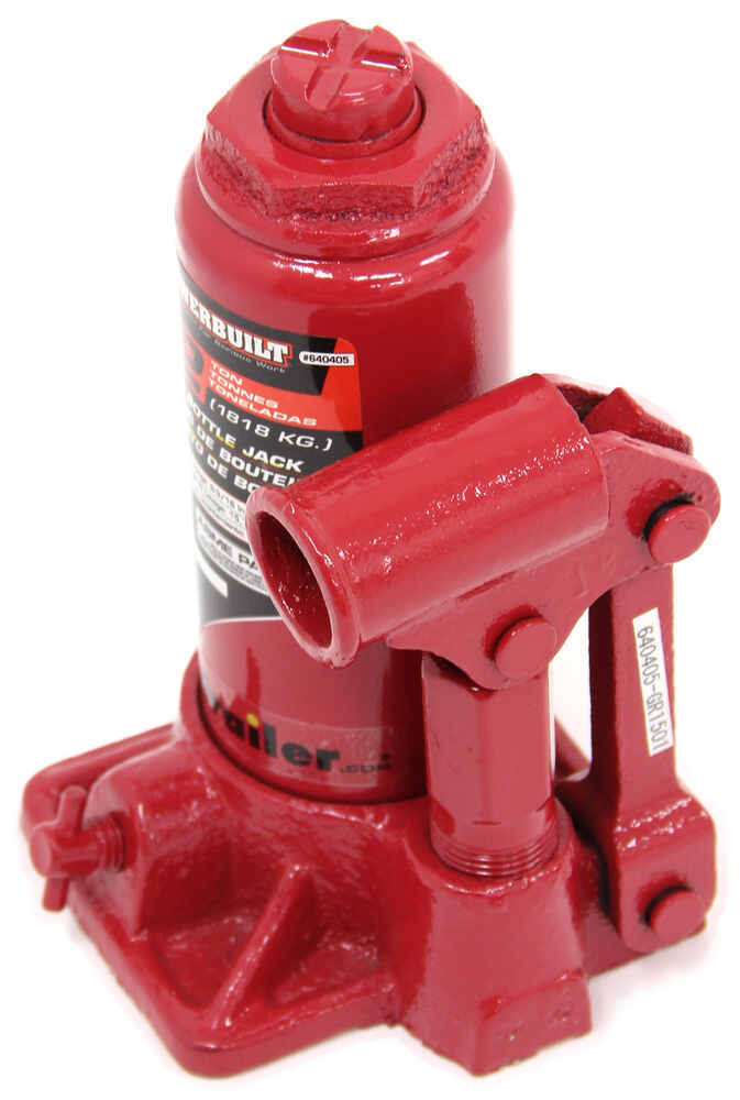 Compare 2 Ton Floor Jack Vs Powerbuilt Bottle Etrailer Com