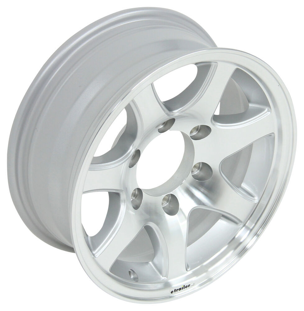 Aluminum Sendel Series T02 Machined Trailer Wheel - 15" x ...