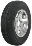 Kenda KR25 ST145R12 Radial Trailer Tire with 12" Aluminum Wheel - 5 on 4-1/2 - Load Range D