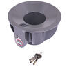 AMPLock king pin lock for 5th wheel trailers.