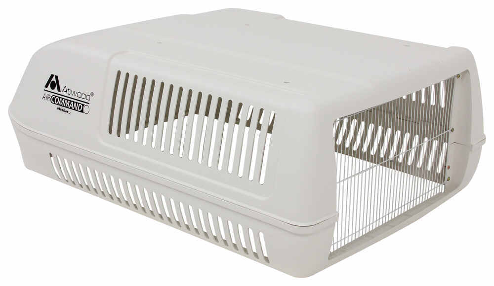 Replacement Hardshell Shroud for Air Command Rooftop RV Air Conditioners White Atwood