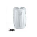 Attwood SoftSide Flat-Back Pontoon Boat Fender - White Vinyl