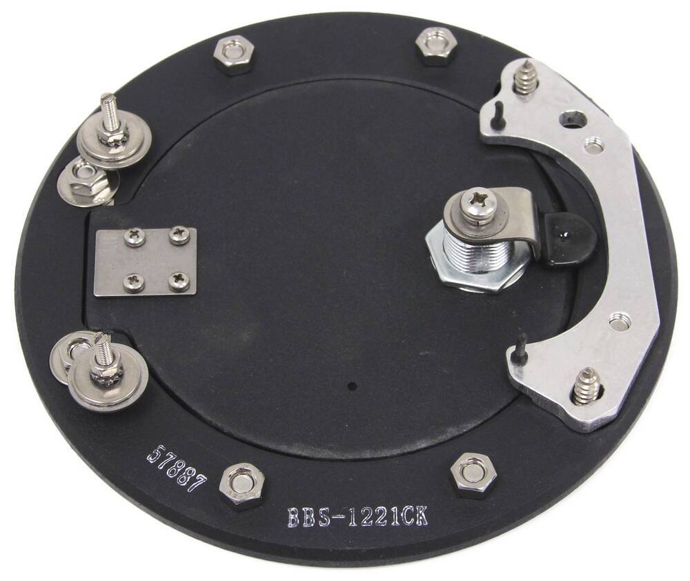 Bully BBS-1221CK Billet Aluminum Fuel Door with Lock