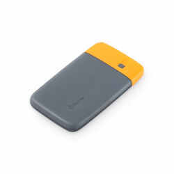 Biolite Charge 20PD Portable Charger in grey and orange. 