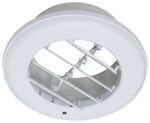 B&B Adjustable RV Ceiling Cool Vent - 2" Flange - Polar White