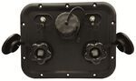 B&B Titus T3 RV Panel - City - Gravity Fill - Flush - 2 Coax