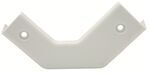 B&B Bottom RV Trim Cover - Left Hand - 1-3/16"-1-1/2" x 3-11/16" - Fiji White