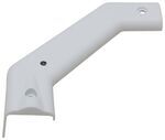 B&B Corner Trim Cover for RV Seam - Left Hand - 1-3/16"-1-1/2" x 5" - Fiji White