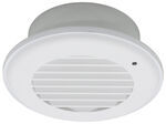 B&B RV Ceiling Cool Vent - Snap-On - 2" Flange - Polar White