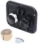 B&B Titus S1 RV Panel - City - Flush or Winterize - Dual Coax