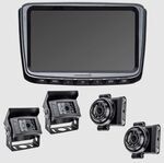 Brandmotion Heavy Duty Side Mount Vision System with 4 AHD Cameras and Monitor - Universal