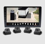 Brandmotion SurroundVUE 360 System with 4 AHD Cameras and Monitor - Universal