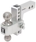 BulletProof Aluminum Hitch w/ Stainless Steel Dual Ball for 2" Hitch - 4" Drop/Rise - 14K