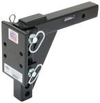 Brophy Adjustable Pintle Hook Mounting Plate for 2" Hitches - 5" Drop - 10K