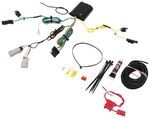 Curt T-Connector Vehicle Wiring Harness with 4-Pole Flat Trailer Connector
