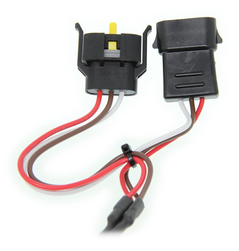 C55345 - 4 Flat Curt Trailer Hitch Wiring