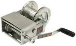 Curt Hand-Crank Winch with Handbrake - Zinc - 2,500 lbs