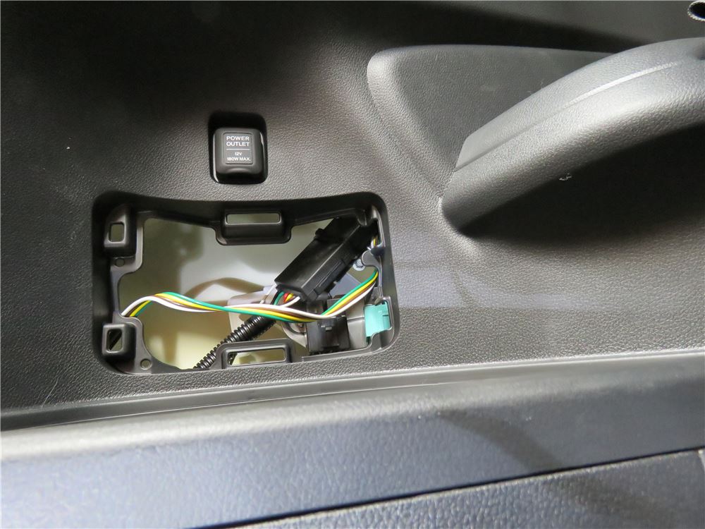 2017 Honda Pilot Curt T-Connector Vehicle Wiring Harness for Factory Tow Package - 4-Pole Flat ... 2017 Honda Pilot Curt T-Connector Vehicle Wiring Harness for Factory Tow Package - 4-Pole Flat ...