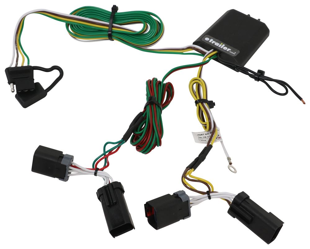 2016 Jeep Compass Custom Fit Vehicle Wiring - Curt