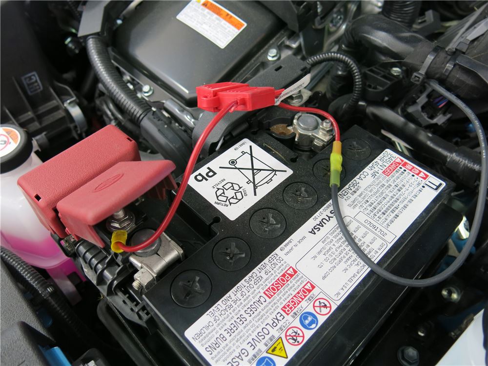 2017 Toyota Prius Prime Curt T-Connector Vehicle Wiring Harness with 4
