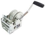 Curt 2-Speed Boat Trailer Winch - Zinc - 2,600 lbs