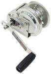 Curt Hand-Crank Winch with Handbrake - Zinc - 1,000 lbs