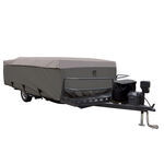 Classic Accessories ProTop4 RV Cover for Pop Up Campers up to 12' Long - Gray