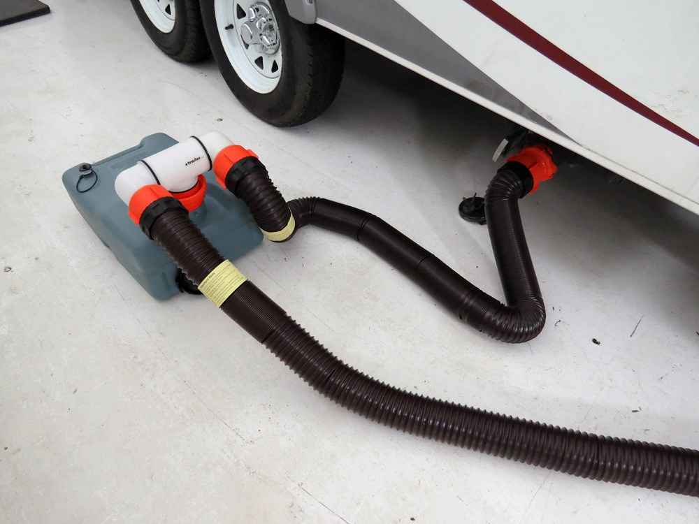 RhinoFLEX RV Sewer Hose T-Adapter for 90-Degree Elbow Fittings Camco RV