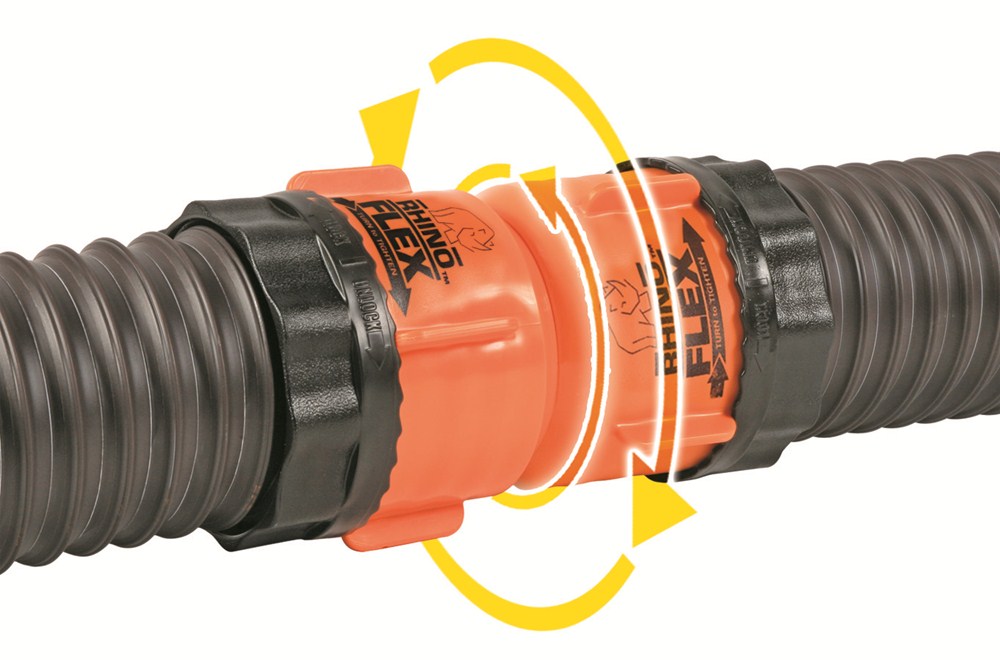 RhinoFLEX RV Sewer Hose Swivel Coupler Fitting Camco RV