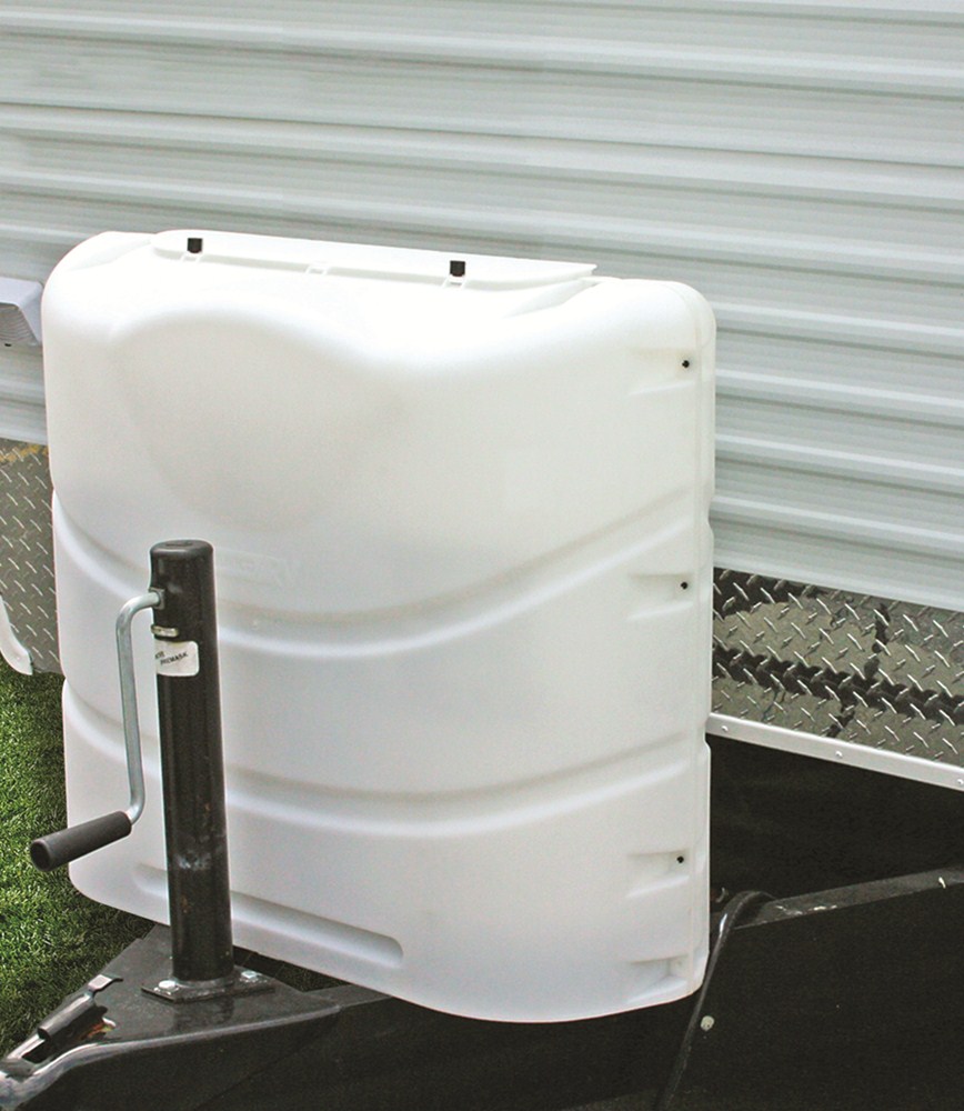Camco RV Polyethylene Propane Tank Cover for (2) 20lb or 30lb Steel