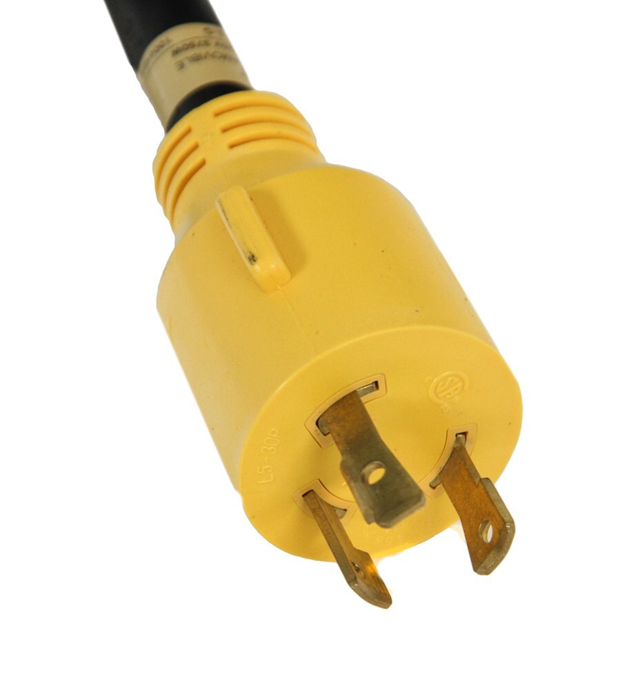 Power Grip Generator Adapter for RV Power Cord - 125V - 30