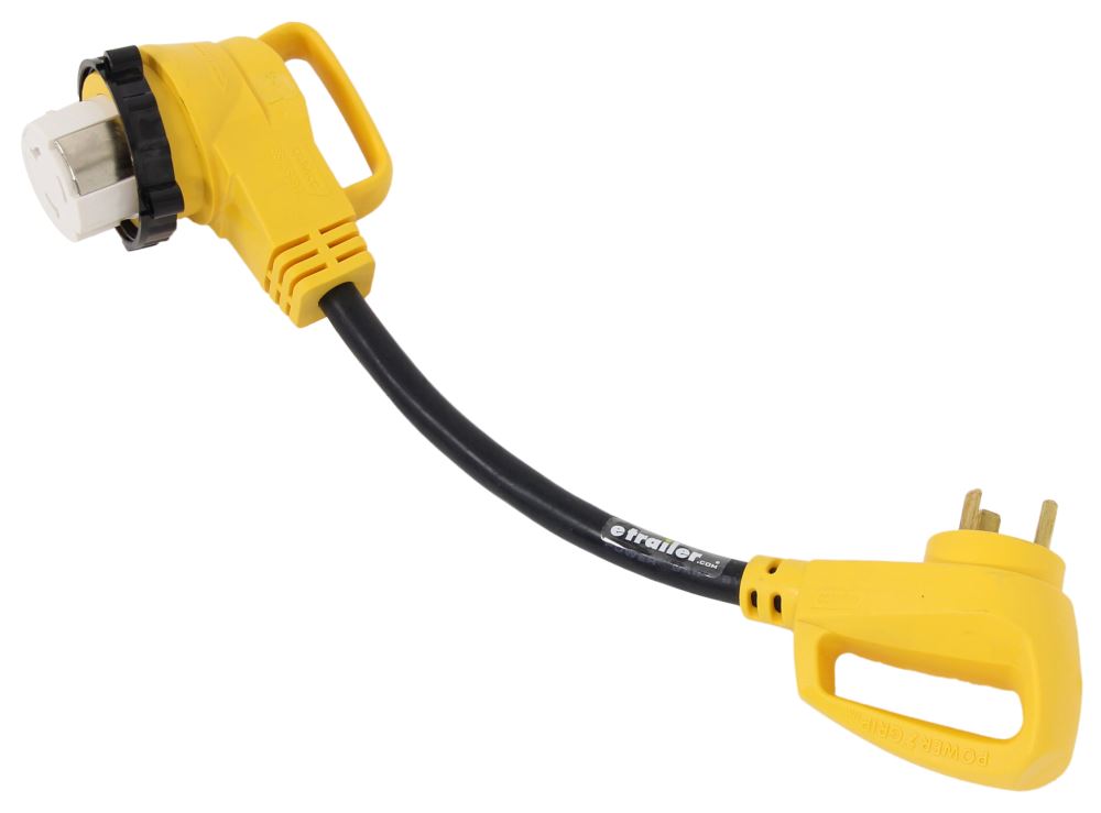 Power Grip 90-Degree Locking Electrical Adapter 50-Amp