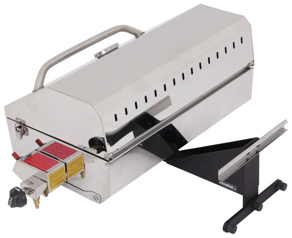 Hook up propane to grill