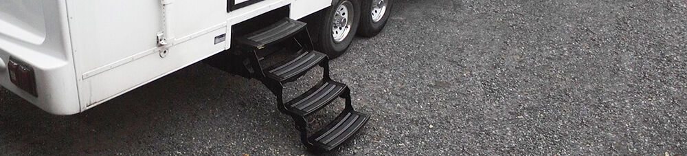 RV fold-out steps.