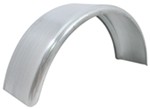 etrailer Single Axle Trailer Fender - Galvanized Steel - 31-1/2" wide x 9" deep - Qty 1