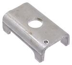 Spring Seat for Typical 3,500-lb, 2" Square Trailer Axles - Plain Steel