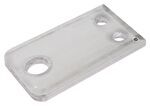 CE Smith Fixed Tie-Down Bracket for Boat Trailers - Aluminum - Bolt On - 30 Degree Angle - Qty 1