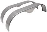 Tandem Axle Teardrop Trailer Fenders for Enclosed Trailers - 15" to 16" Wheels - Qty 2