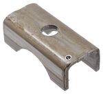 Spring Seat for Typical 3,500-lb Round Trailer Axles - Weld-On - Plain Steel